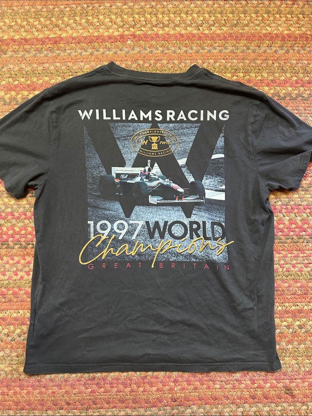 Hollister Black Williams Racing Short Sleeve Tee